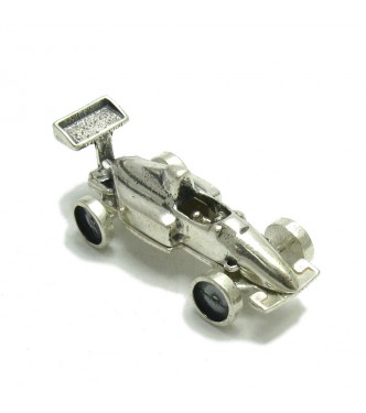 A000041 Sterling Silver  Collectible Solid F1 Car 925