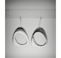 E000456 Stylish Sterling silver earings solid 925