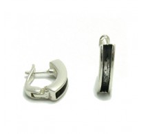 E000057 Sterling Silver Earrings 925 French Clip