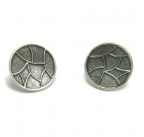 E000067 Sterling Silver Earrings Solid  925  French Clip