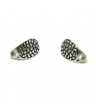 E000268 Sterling Silver Earrings 925 French Clip