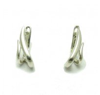 E000288 Sterling Silver Earrings 925 French Clip
