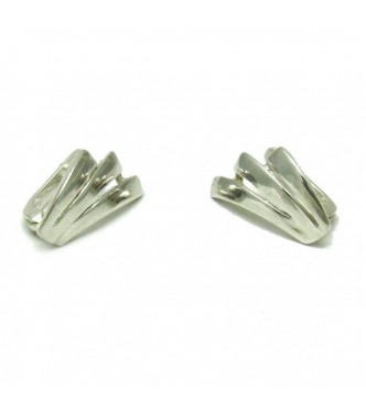 E000302 Sterling Silver Earrings 925 French Clip