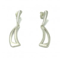 E000506 Sterling Silver Earrings Solid 925Perfect Quality