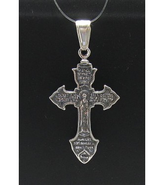 PE000428 Stylish Sterling silver pendant 925 solid jesus cross