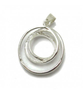 PE001285 Handmade sterling silver pendant solid 925 Empress