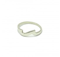 R000051 Light Sterling Silver Ring Stylish Genuine Solid 925 Handmade Perfect Quality