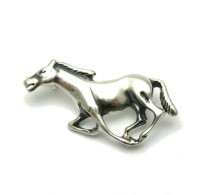 A000094 STERLING SILVER BROOCH HORSE SOLID 925  EMPRESS