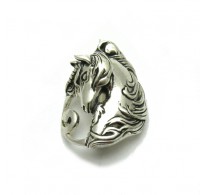 A000111 STERLING SILVER BROOCH SOLID 925 UNICORN EMPRESS