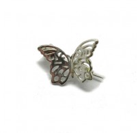 A000149 Sterling silver brooch solid 925 Butterfly  Empress