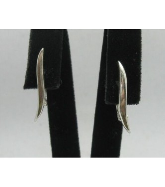 E000274 Sterling Silver Earrings Solid 925