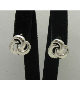 STYLISH STERLING SILVER EARRINGS SOLID 925 FRENCH CLIP