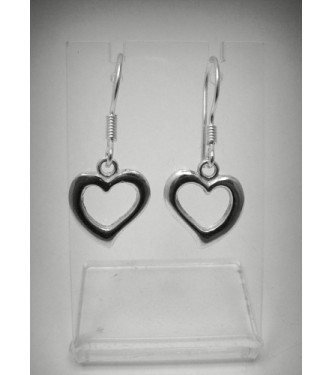 STERLING SILVER EARRINGS SOLID 925 SMALL HEARTS NEW E000465 EMPRESS