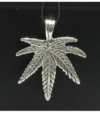 STERLING SILVER PENDANT POT MARIHUANA 925 NEW QUALITY