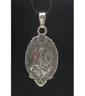STERLING SILVER PENDANT 925 MOTHER OF GOD ORTHODOX NEW