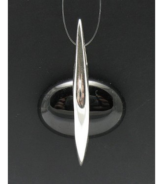 PE000168 Stylish Sterling silver pendant 925 Natural Black Onyx