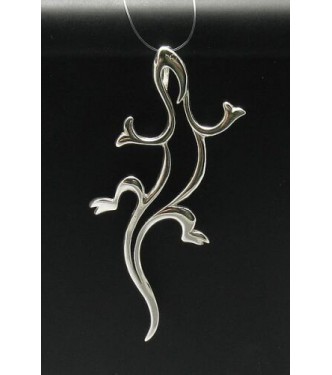 PE000450 Stylish Sterling silver pendant 925 solid charm salamander gecko