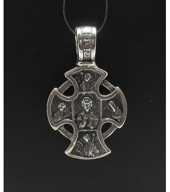 PE000473 Stylish Sterling silver pendant 925 solid orthodox cross