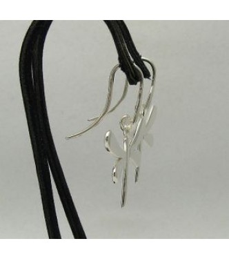 E000320 Sterling silver earrings Dragonflay hallmarked 925 