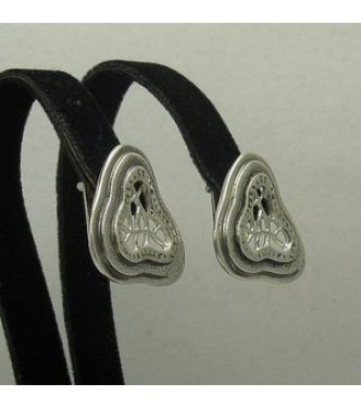 STERLING SILVER EARRINGS SOLID 925 FRENCH CLIP HANDMADE