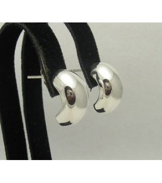 STERLING SILVER EARRINGS SOLID 925 PERFECTLY POLISHED
