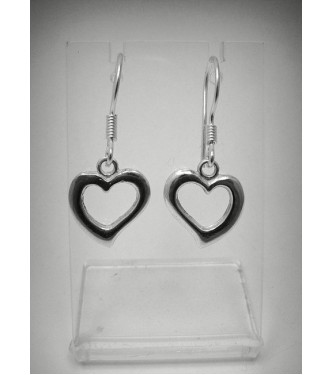 STERLING SILVER EARRINGS SOLID 925 SMALL HEARTS NEW E000465 EMPRESS