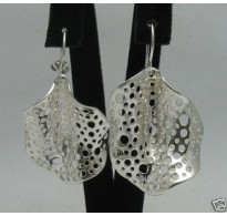 E000280 Sterling Silver Earrings Solid Extravagant 925