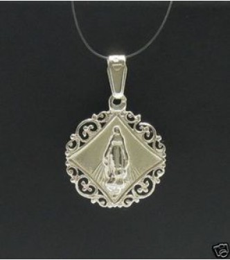 PE000368 Stylish Sterling silver pendant 925 The Virgin Mary