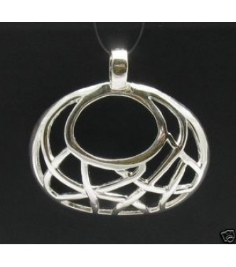 STERLING SILVER PENDANT BASKET 925 PERFECT QUALITY