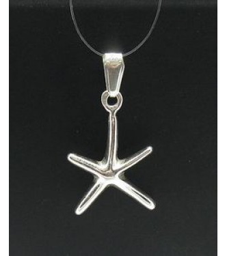 PE000227 Stylish Sterling silver pendant 925 sea star charm quality solid