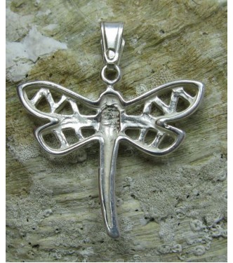 STERLING SILVER PENDANT CHARM SOLID 925 DRAGONFLY NEW