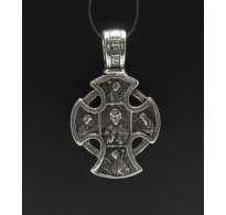 STERLING SILVER PENDANT CROSS  ORTHODOX 925 NEW