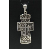 PE000230 Stylish Sterling silver pendant 925 cross orthodox quality solid