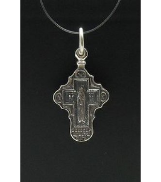 PE000481 Stylish Sterling silver pendant 925 solid orthodox cross