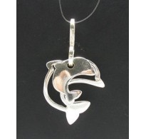 STERLING SILVER PENDANT DOLPHIN NEW 925 CHARM