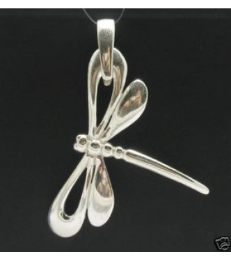 STERLING SILVER PENDANT DRAGONFLY CHARM BIG 925 NEW