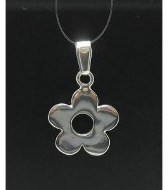 PE000418 Stylish Sterling silver pendant 925 solid flower