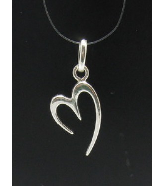 PE000342 Stylish Sterling silver pendant 925 heart perfect quality