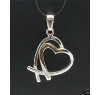 PE000204 Stylish Sterling silver pendant 925 Heart valentine quality solid