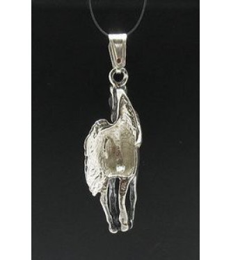 PE000475 Stylish Sterling silver pendant 925 solidhorse pegasus unicorn