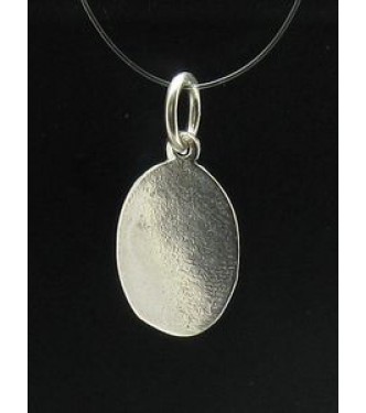 PE000502 Stylish Sterling silver pendant 925 solid Saint Nicholas charm