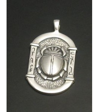 STERLING SILVER PENDANT SCARAB CHARM QUALITY 925 NEW