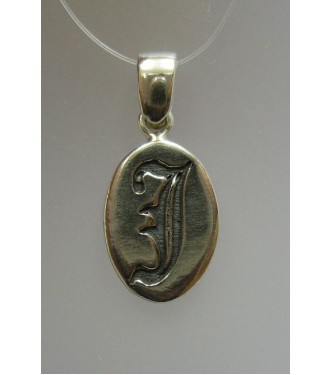 STERLING SILVER PENDANT SOLID 925 CHARM LETTER 