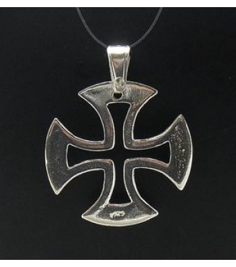PE000549 Sterling silver pendant cross masonic 925 solid