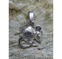 STERLING SILVER PENDANT SOLID 925 NEW CHARM SMALL MOUSE RAT