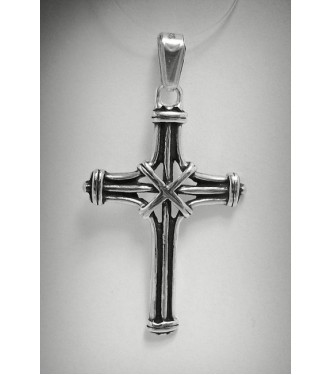 STERLING SILVER PENDANT SOLID 925 NEW CROSS PE000858 EMPRESS