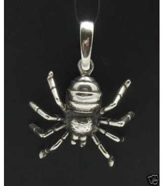 PE000278 Stylish Sterling silver pendant 925spider tarantula biker solid