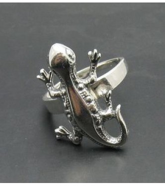 R000800 Stylish Sterling Silver Ring Solid 925 Salamander Perfect Quality Empress