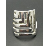 R000336 Stylish Sterling Silver Women's Ring Genuine Solid 925 Handmade Empress