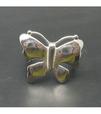 R000748 Sterling Silver Ring Genuine Solid 925 Butterfliy Perfect Quality Empress